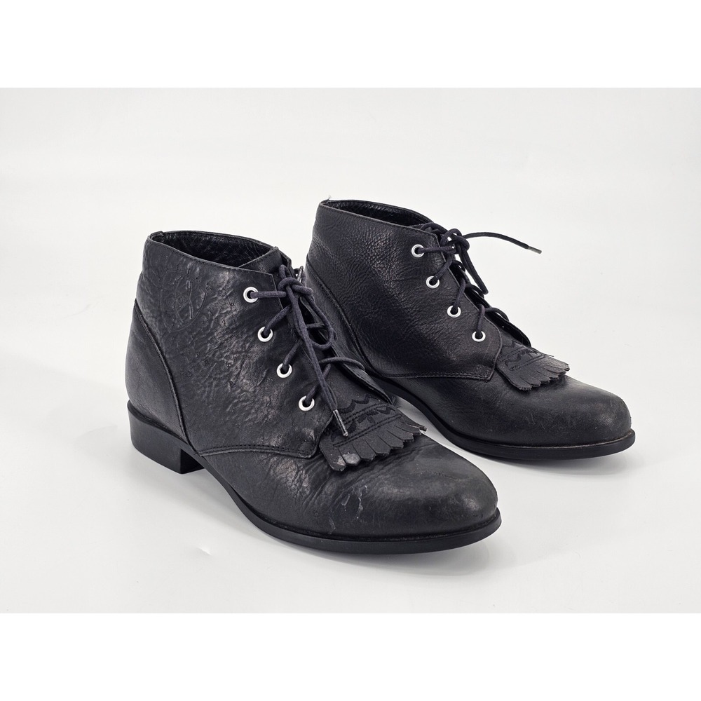 Ariat Black Equestrian Riding Boots ATS Equipt Advanced Torque Women's‎ Sz 5.5